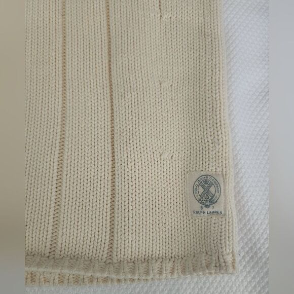 Ralph Lauren MFG POLO Jeans quarter zip up pullover sweater - Picture 3 of 15